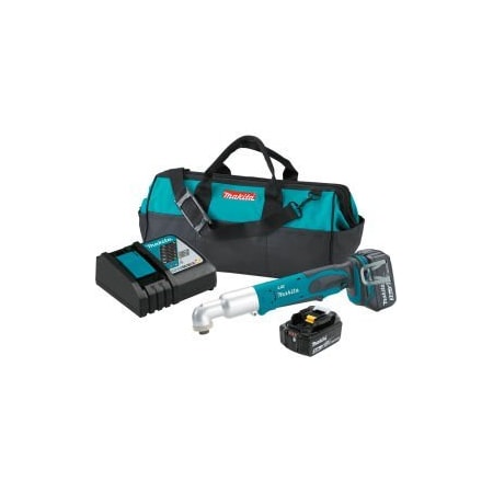 Makita Makita XLT01 18V LXT Li-Ion 1/4" Cordless Angle Impact Driver Kit 2 Batt 3.0Ah Charger, Bag XLT01
